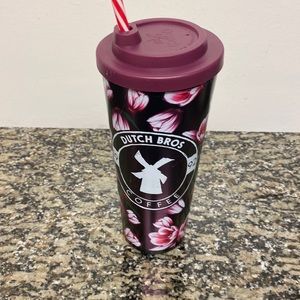 Dutch bros plastic tumbler